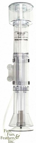 Red Sea Fish Pharm ARE50020 17-Inch Berlin Air Lift Protein Skimmer for Aquarium, 90-Liter