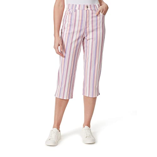 Gloria Vanderbilt Amanda Capri Jeans, Ruban Rose-Tamis, 46 Femme Cover