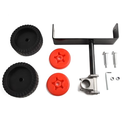Rueda de empuje ajustable para cortacésped de 26-27 mm 7