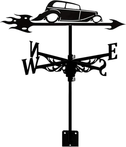 Retro Metal Weather vanes, Suitable for Outdoor Garden, Rooftop, and