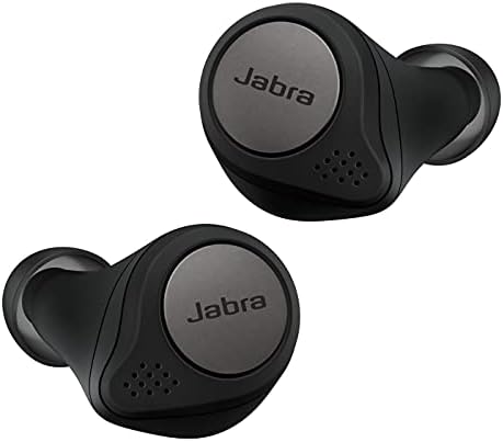 Jabra Elite Active 75t Earbuds - Active Noise Cancelling Wireless Sports Earbuds with Long Battery Life - In Ear True Wireless Sports Earphones for Calls and Music - Navy