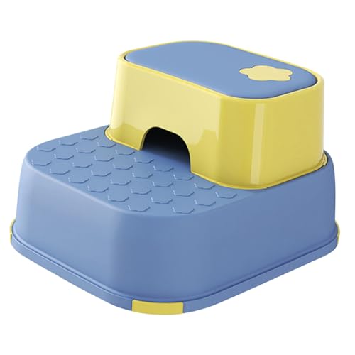 Escabeau antidérapant YARNOW pour lavabo avec siège sécurisé et durable - 2