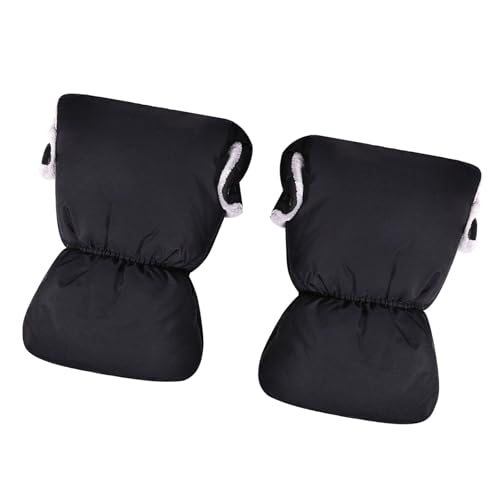 Supoion Guantes calentadores de manos para cochecito, manoplas resistentes al viento, a prueba de salpicaduras para cochecito