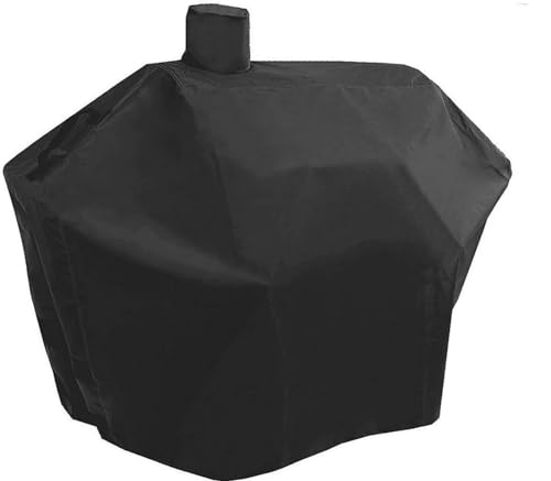 Heavy Duty Grill Cover Fit Dyna-Glo DGN486DNC-D DGN486SNC-D, DGN576DNC-D DGN576SNC-D Premium Large Charcoal Grill Cover, Black