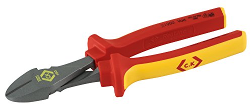 Image of C.K T37021 180 180 mm VDE/1000V High Leverage Side Cutter - Multi-Colour