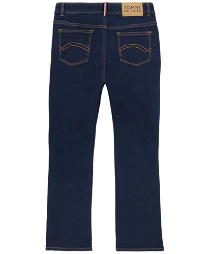Tommy Hilfiger Girls' Mid Rise Skinny Fit Stretch Denim Jean, Zipper Fly & Button Closure2