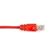 Black Box CAT6PC-010-RD, CAT6 Ethernet Patch Cable, Pack of 50 pcs