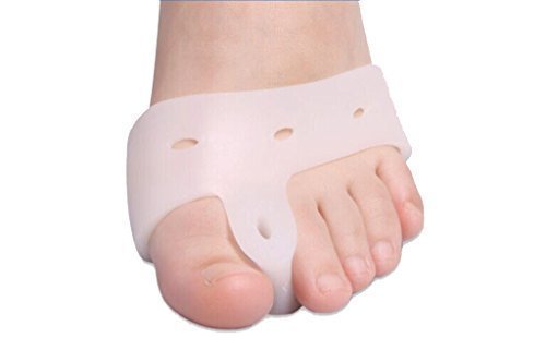 SturdyFoot Silicone Gel Bunion Pad Shield Bunion Protector with Toe Post