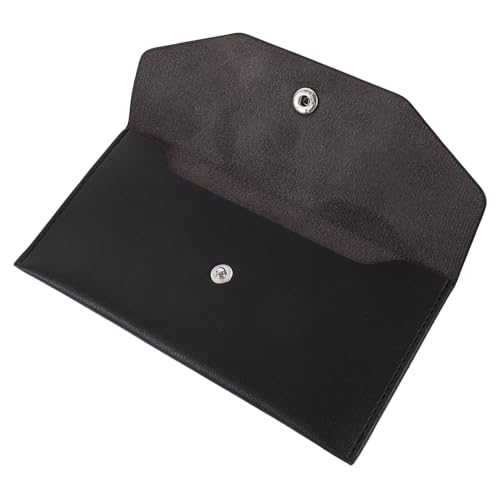 Pu Leather Clutch Wallet with Cash Envelopes and Dividers for Budgeting Stylish Money Organizer for Business Cards and Items Portable and Durable Design