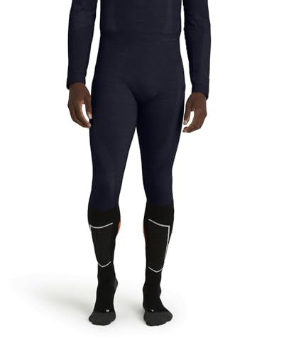 FALKE Wool-Tech collant long homme en laine space blue XXL