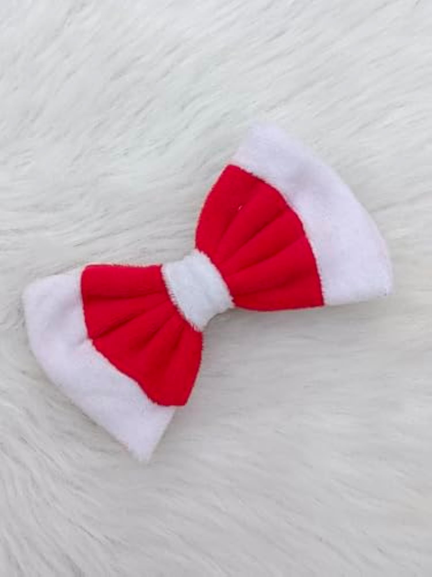 Charming Handmade Christmas Bow Hair Clips for Girls, 2 Pack