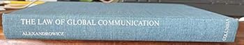 Hardcover The law of global communications Book