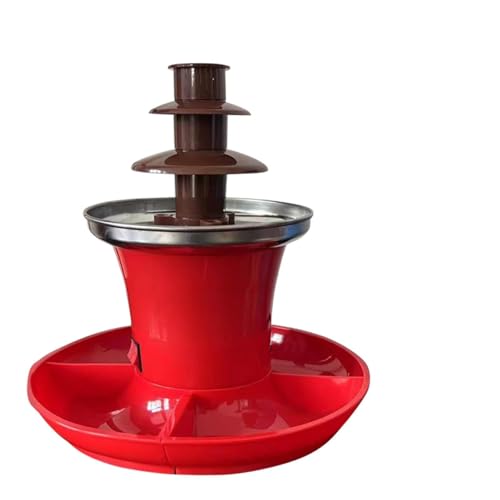 Gramigg Quiet Chocolate Fountain Maker Low Noise Chocolate Fountain Machine With Heating Melting Tower For Party Easy To Assemble