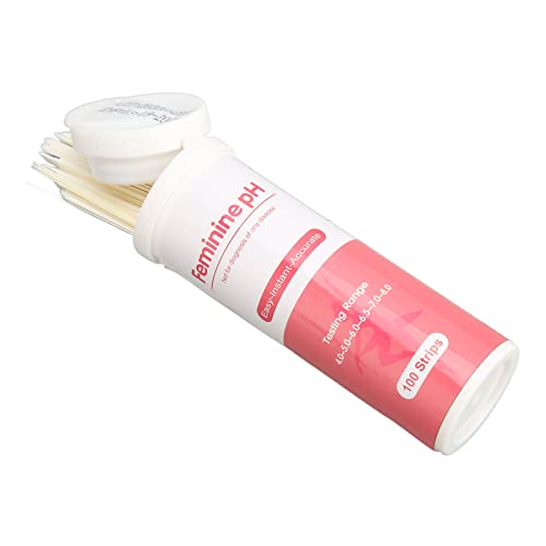 100 Stück Vaginale PH Teststreifen, Einweg Intimgesundheit Verhindern Infektionen, Genaue Säure, Weibliches PH Papier… - Image 5