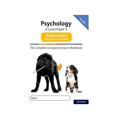 The Complete Companions for AQA Fourth Edition: 16-18: AQA Psychology A Level: Paper 3 Exam Workbook: Relationships