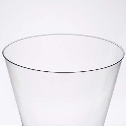 Fineline Settings Old Fashioned Party 9 Oz. | Clear | Quenchers | Pack Of 20 Plastic Tumblers, 9 Ounces #TOP3