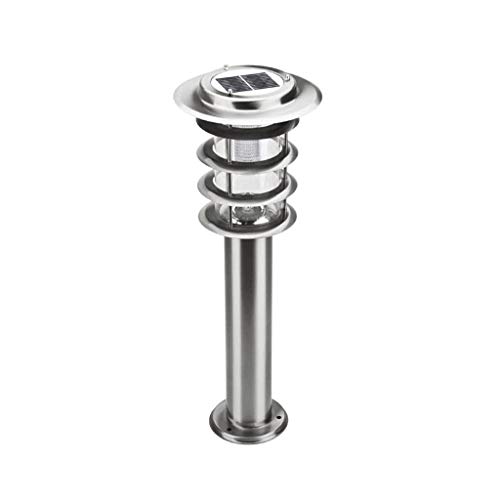 Lampe de pilier solaire extérieur IP55 étanche pour éclairage de pelouse et muret moderne