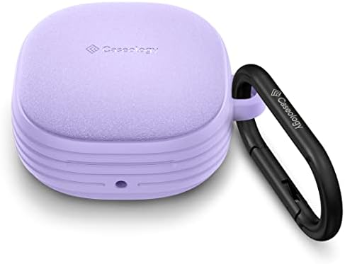 CASEOLOGY by Spigen Vault Case Compatible with Samsung Galaxy Buds FE (2023) / Buds Pro 2(2022) / Buds 2 (2021) / Buds Pro (2021) / Buds Live (2020) (Light Violet | TPU)