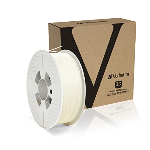 Verbatim 3D Printer Filament, PP 1,75mm, 0,5 kg Transp, (1,75mm, 0,5 kg Transp. Transparent/Natural), 55952