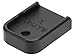 NDZ Performance Extra Thick Aluminum Magazine Base Plate for Glock 17 19 22 23 27 34 45 Gen 1-5 | 9mm & .40 Cal | Laser Engraved, Anodized [Black] | Made in USA - FAFO Snake Head