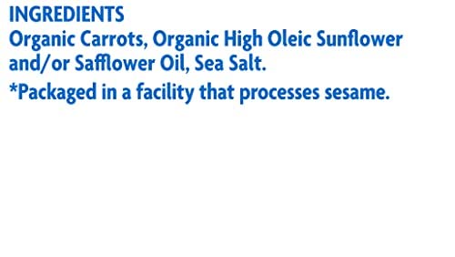 Rhythm Superfoods Carrot Sticks, Sea Salt, Organic And Non-Gmo, 0.6 Oz (Pack Of 8) Single Serves, Vegan/Gluten-Free Superfood Snacks #TOP5