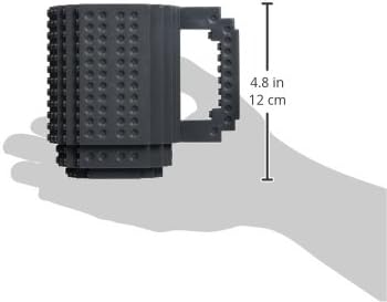 Build-On Brick Mug - BPA-free 12oz Coffee Mug