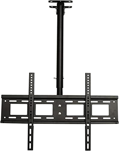 Support TV plafond pivotant inclinable réglable pour écran plat - 2