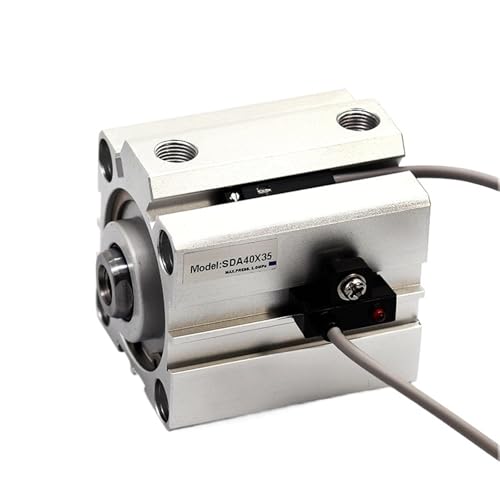 Vérin pneumatique haute performance SDA Compact structure alu robuste 15mm