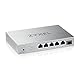 Zyxel 5-Port 2.5G Multi-Gig Unmanaged Switch | 1 x 10G SFP+ | Desktop/Wandmontage [XMG-105]