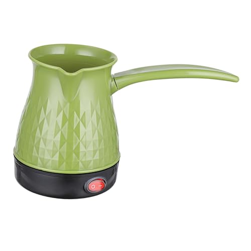 Image of Electric Turkish Coffee Pot Fast Brewing with Handle for Cafe Office Kitchen Green| Kitchen, Dining & Bar | Small Kitchen Appliances | Coffee & Tea Makers | Percolators & Moka Pots