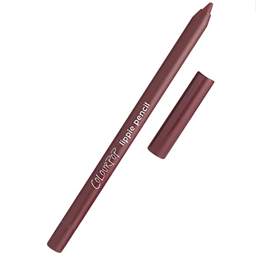 Colourpop Grunge Lippie Pencil Liner - Ultra-Pigmented Lasting Long-Wear Prevents Lip Feathering (Plummy Brown) #TOP1