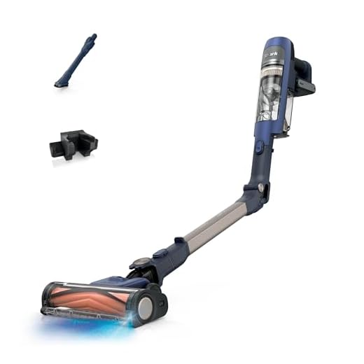 Shark PowerDetect Speed Akku-Staubsauger, Reverse Clean, Anti-Allergen-HEPA-Filtration, bis zu 60 Minuten Laufzeit, inklusive Wandhalterung und Fugendüse, Salbeigrau IA1241EU