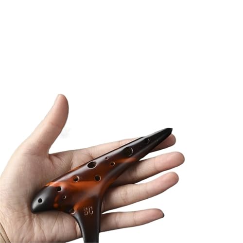 Ocarina professionnel 12 trous clé de do aigu avec accessoires