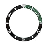 ROUHO 38mm Ghiera Orologio Inserto Ceramica Anello Sostituzione Lucido Inlay 30,7mm Orologeria Parte per Seiko SKX007 - A6