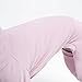 ESCCBOO Kuscheliger Baumwoll-Einteiler für italienische Windhunde, Whippets, superweicher, Warmer Schlafanzug und Overall (Größe XL, Violett)