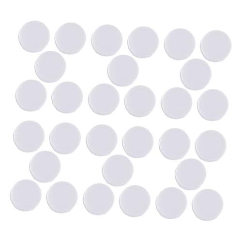 DOITOOL 50pcs Box Rattle Rattles Noise Maker Insert Ball Rattle Insert Noise Insert Rattle Balls Inserts Plastic White