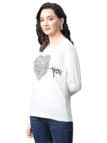 Image of OM SAI LATEST CREATION Women's Plain Lycra with Plain Design on HaOSLC-Sleeve Regular Fit Office wear,Casual wear Top