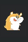  Funny Cute Kawaii Hamster Illustration: 6x9 Notes, Diary, Journal 110 Page