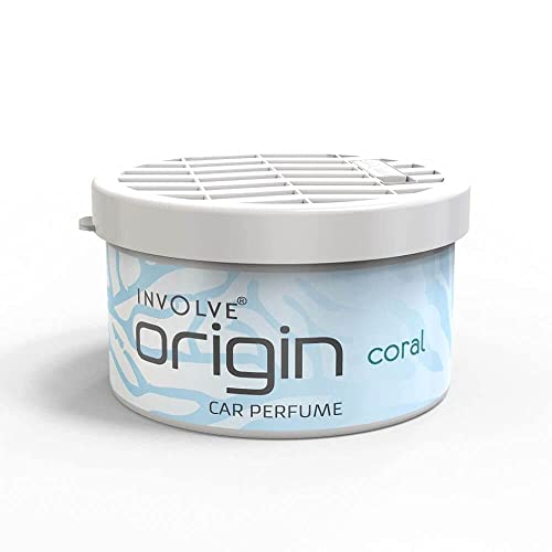 Image of Involve Origin Coral Premium Car Air Freshener | Leak-Proof Car Perfume | Long-Lasting Fresh Fragrance | Car Interior Freshener | Car Accessories