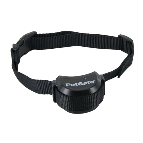 PetSafe - Collier Anti-Fugue pour Chien Supplémentaire pour Clôture Anti-Fugue sans Fil Stay+Play PetSafe, Collier Rechargeable