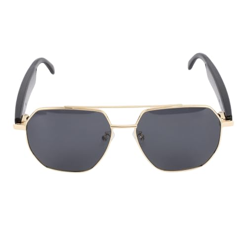 Yoidesu AI Translator Glasses Smart Sunglasses Wireless Headset with Real Time Translation 163 Languages Voice Control Music Playback for Travel Sports Outdoor Activities