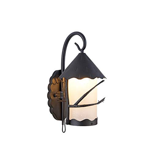 Lumière murale d'extérieur E27 étanche pour jardin et cour de villa