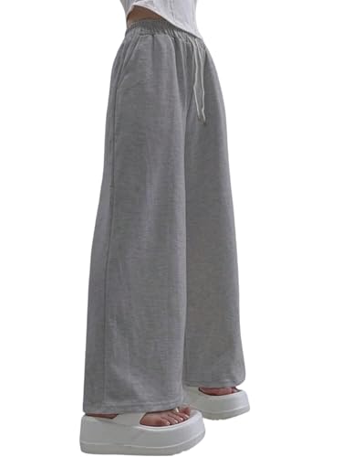 Image of dockstreet Straight Wide fit Long Length Open Bottom Jogger for Women /Trending Multi Pocket Style, Relaxed Casual Pants for Women