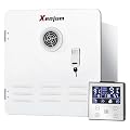 Xenjum RV Tankless Water Heater 65,000 BTU - Propane Instant Hot Water Heater for RV/Camper Van with Showerhead Kit, 12V On-Demand System, Dual Water Outlet & Remote Controller (65,000 BTU)