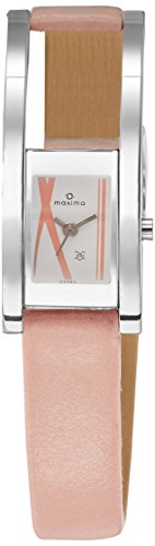 5 Best Women's Watches Under 5000 on Amazon India 21 Maxima Attivo Analog White Dial Women's Watch - 23363LMLI