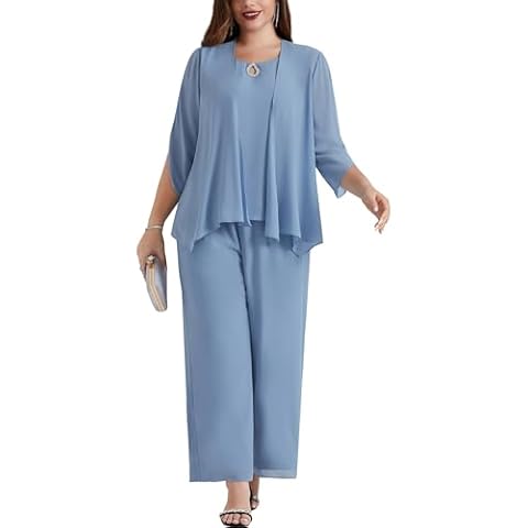 Hanna Nikole Women's Plus Size Evening Suit Set Cover