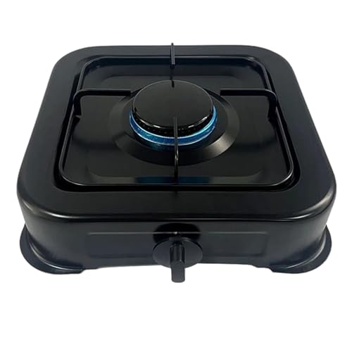 Horno de camping – Estufa plegable de campamento | hornos de almacenamiento individuales | 27,5 x 27,5 x 7,0 cm Equipo de cocina altamente eficiente para la cocina del patio trasero, hogar, viajes