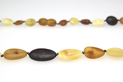 Collana in Ambra Naturale, 55 cm, Ambra Baltica