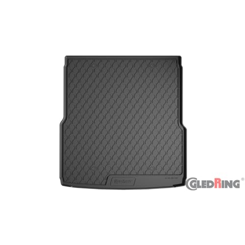 Gledring Rubbasol (Gummi) Kofferraumwanne kompatibel mit Skoda SuperB IV (NZ5) Kombi 2024- (Höhe variabele Ladeboden)