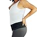 Belly Bandit 2-in-1 Hip Bandit - Adjustable Maternity Belt & Postpartum Wrap - Belly Support Band for Pregnancy, Hip Compression After Birth - Detachable Band for Back & Core Relief - Black, XS-M